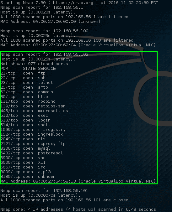 nmap linux nmap linux
