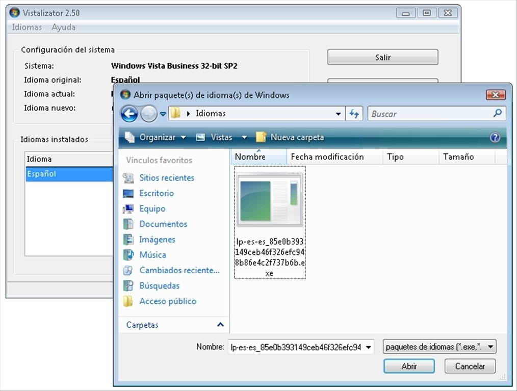 logiciel vistalizator