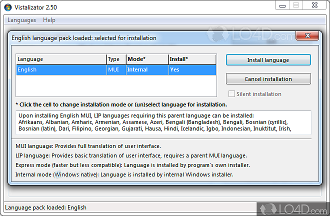 logiciel vistalizator